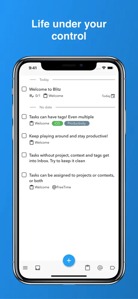 Blitz App Screenshot 1